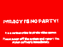 Mario Party DS Anti-piracy