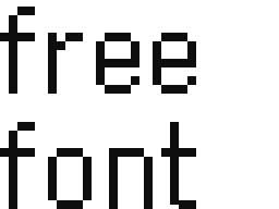 free OFF font