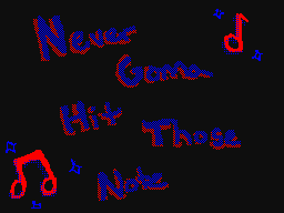 Flipnote stworzony przez Nyan Cat