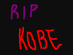 RIP Kobe Bryant