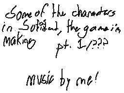 some of the characters in my game