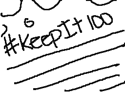 Flipnote stworzony przez #Keepit100