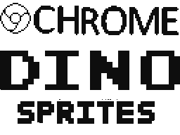 Chrome Dino Sprites
