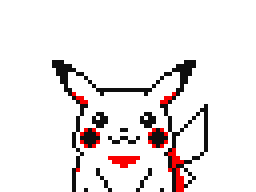 Pokémon Pikachu Idle Animation Pixel Art
