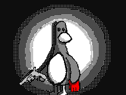 Evil penguin