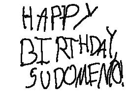 happy birthday sudomemo (2024)
