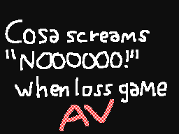 Cosa screams "NOOOOOO!" when loss game