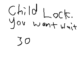 Child Lock (flipnote edition)