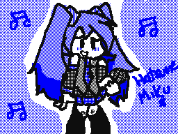 Hatsume Miku in FnF: