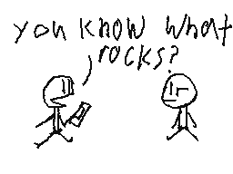 what? rocks???