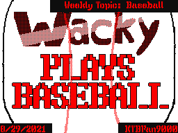 (WT - Baseball) Wacky Plays Baseball!