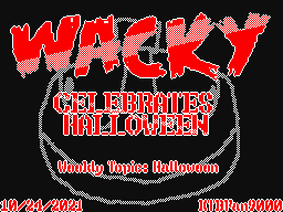(WT-H 2021) Wacky Celebrates Halloween!