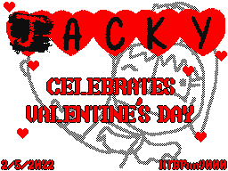 Jacky Celebrates Valentine’s Day!