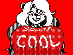 she's laughing at you...