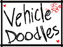 Vehicles that I've done in doodles