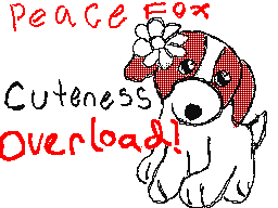 Flipnote de Peace Fox