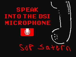 dude you have to hold down the S on your