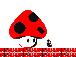 Its a giant. Mushroom.