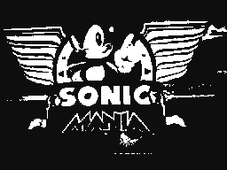 Sonic mania title screen