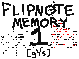 Flipnote stworzony przez [graYson]
