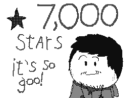7,000 + stars for thank you