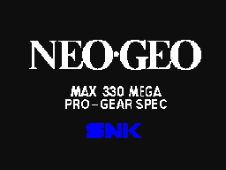 Neo Geo intro, by "Kikaru"