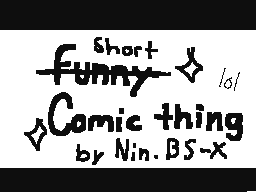 very short comic thing i made