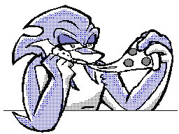 Zigzag cheese pull..