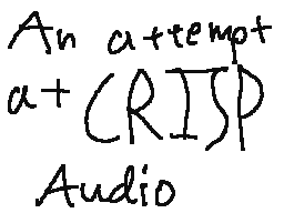 crisp audio