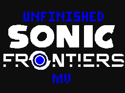 Sonic Frontiers MV (unfinished)