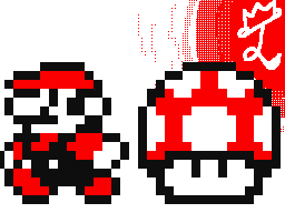 Power POW! / Mario Pixel Art Test