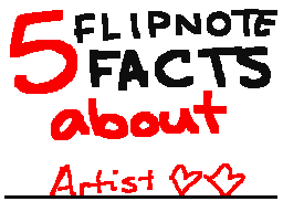 Flipnote stworzony przez Artist♥♥