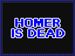 Homer is Dead