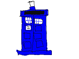 Crappy TARDIS Drawing