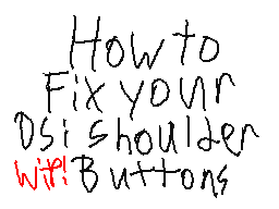How to fix your shoulder buttons (WIP)