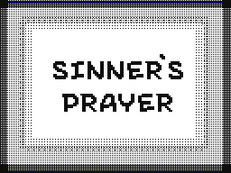 The Sinner's Prayer