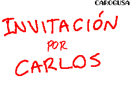 Flipnote stworzony przez Carlos