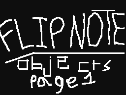 Flipnote Objects Page1