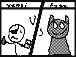 Yensi VS Fuzz the cat
