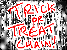 Trick-Or-Treat Chain by Meggo!