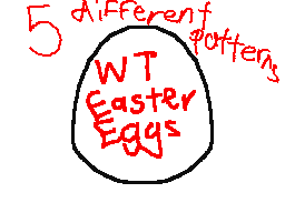 Five Different Easter Egg Patterns