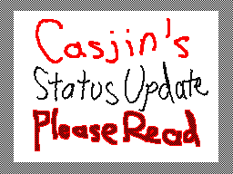 Casjin's Status Update