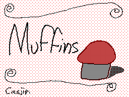 untitled flipnote about a muffin