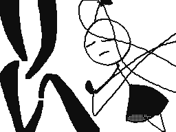 ひどく細く腕で、赤く染まる指に描くよ