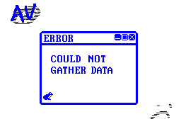 could not gather data