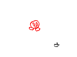 mouse throwing kirby
