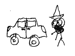 Gandalf VS Flying car