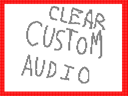 Clear Custom Audio