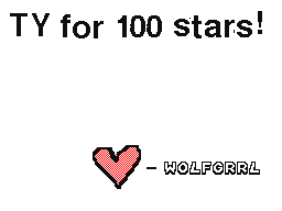 Thank you all for 100 stars!