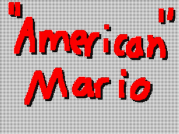 'American' Mario